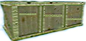 Diagram of the Biogreen Fortified Aerobic Filter (FAF) Module