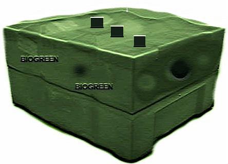 Diagram of the Biogreen Fortified Primary Treatment Module